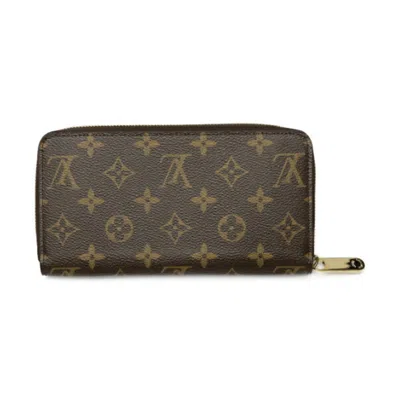 Pre-owned Louis Vuitton Rose Ballerine Monogram Long Wallet (bi-fold) ()