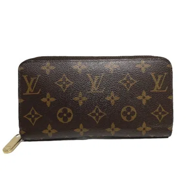 Pre-owned Louis Vuitton Rose Ballerine Monogram Long Wallet (bi-fold) ()