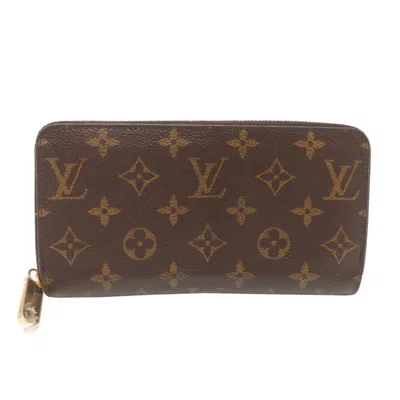 Pre-owned Louis Vuitton Rose Ballerine Monogram Long Wallet (bi-fold) ()