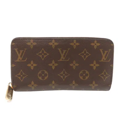 Pre-owned Louis Vuitton Rose Ballerine Monogram Long Wallet (bi-fold) ()