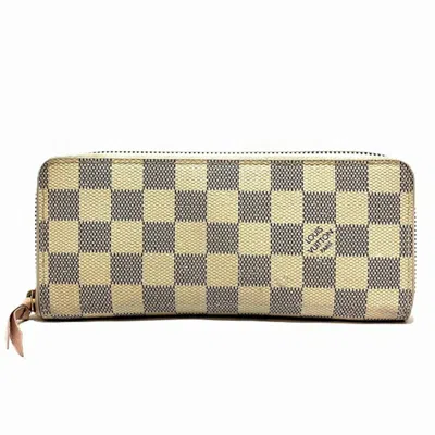 Pre-owned Louis Vuitton Rose Ballerine Pvc Long Wallet (bi-fold) ()