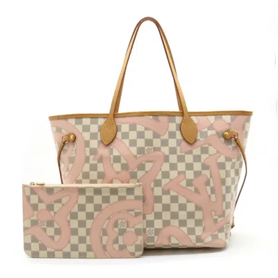 Pre-owned Louis Vuitton Rose Ballerine Pvc Tote Bag ()