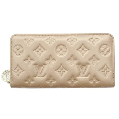 Pre-owned Louis Vuitton Rose Gold Monogram Long Wallet (bi-fold) ()