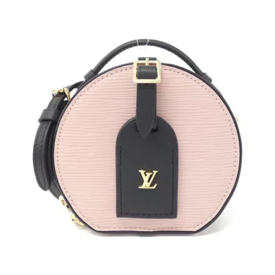 Pre-owned Louis Vuitton Rose Leather Shoulder Bag ()