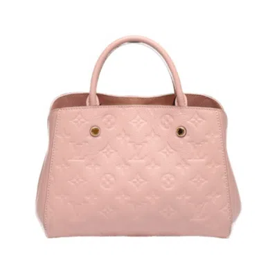 Pre-owned Louis Vuitton Rose Poudre Monogram Empreinte Shoulder Bag ()