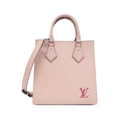 Pre-owned Louis Vuitton Rose Rose Ballerine Leather Handbag Shoulder Bag ()