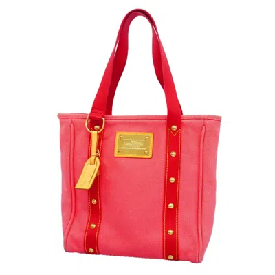 Pre-owned Louis Vuitton Rose Tote Bag ()