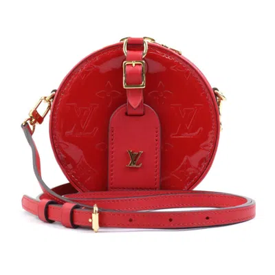 Pre-owned Louis Vuitton Rouge Monogram Vernis Shoulder Bag ()