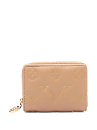 Pre-owned Louis Vuitton Roux Wallet In Neutral