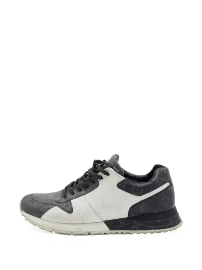 Pre-owned Louis Vuitton Run Away Low-top Sneakers In Grey