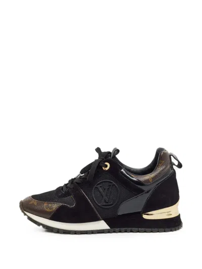 Pre-owned Louis Vuitton Run Away Low-topsneakers In Black