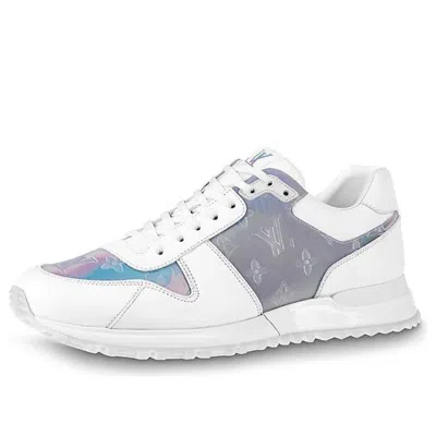 Pre-owned Louis Vuitton Run Away Sneakers 'white With Transparent Monogram' In Multi