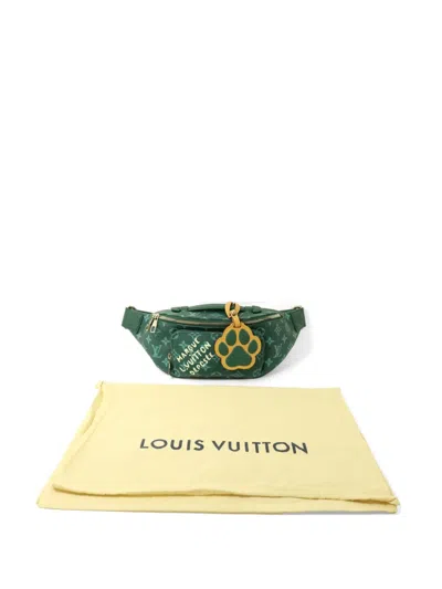 Pre-owned Louis Vuitton Rush Belt Bag In Green