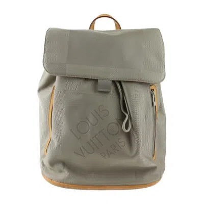 Pre-owned Louis Vuitton Sable Leather Backpack Handbag ()