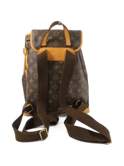 Pre-owned Louis Vuitton Sac A Dos Bosphore Monogram Backpack In Brown