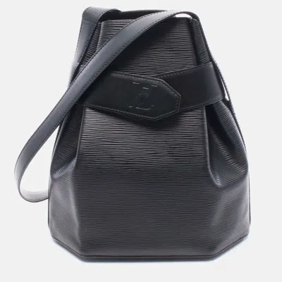 Pre-owned Louis Vuitton Sac De Paul Pm Shoulder Bag M80157 Epi Leather Black Used Women Lv