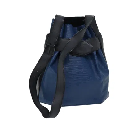 Pre-owned Louis Vuitton Sac D'épaule Leather Shoulder Bag () In Blue