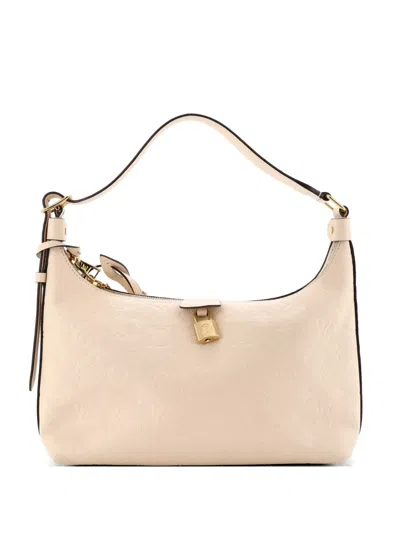 Pre-owned Louis Vuitton Sac Sport Nm Handbag Monogram Empreinte Leather Hobo Bag In Neutral