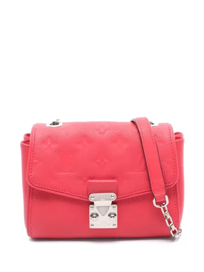 Pre-owned Louis Vuitton Saint Germain Bb Shoulder Bag In Red