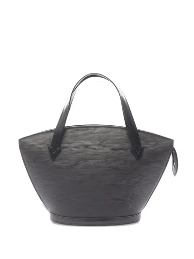 Pre-owned Louis Vuitton Saint Jacques Handbag In Black