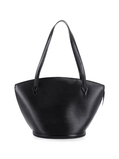 Pre-owned Louis Vuitton Saint Jacques Handbag Epi Leather Gm Tote Bag In Black