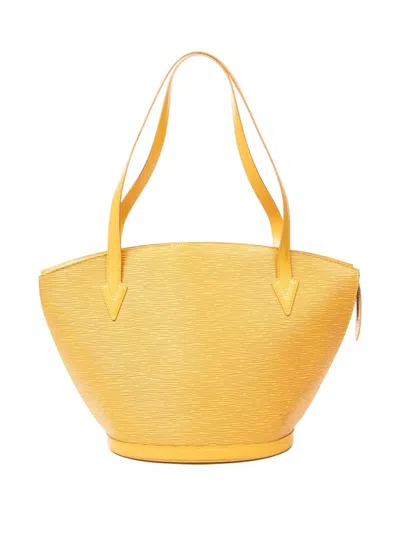 Pre-owned Louis Vuitton Saint Jacques Shoulder Bag In Yellow