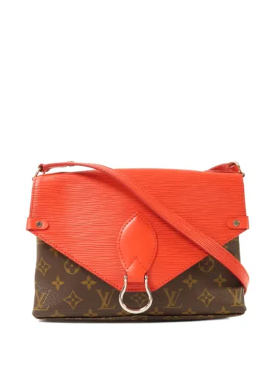 Pre-owned Louis Vuitton Saint Michel Monogram Shoulder Bag In Brown