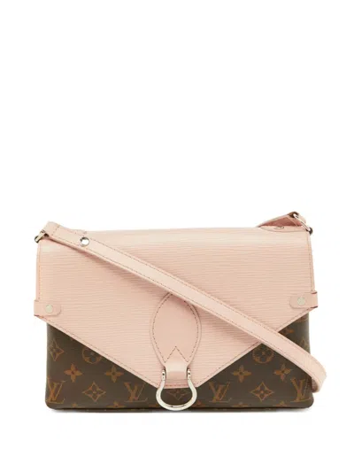 Pre-owned Louis Vuitton Saint-michel Shoulder Bag In Pink
