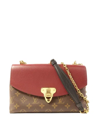 Pre-owned Louis Vuitton Saint Placide Monogram Canvas Shoulder Bag In Brown