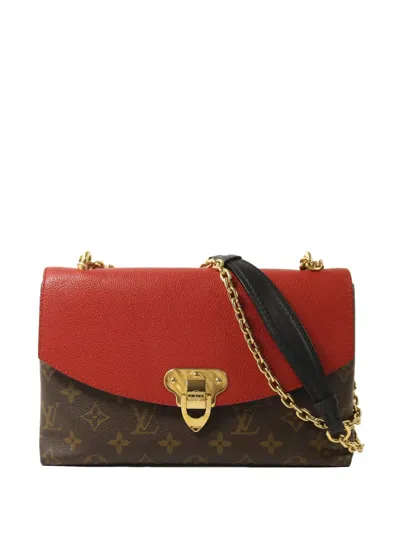 Pre-owned Louis Vuitton Saint Placide Monogram Shoulder Bag In Brown