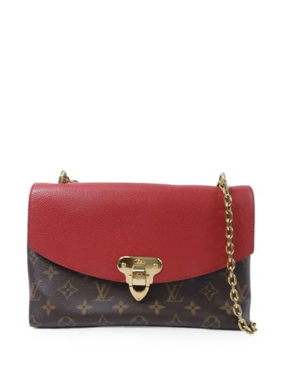 Louis Vuitton Saint Placide Monogram-pattern Shoulder Bag In Brown