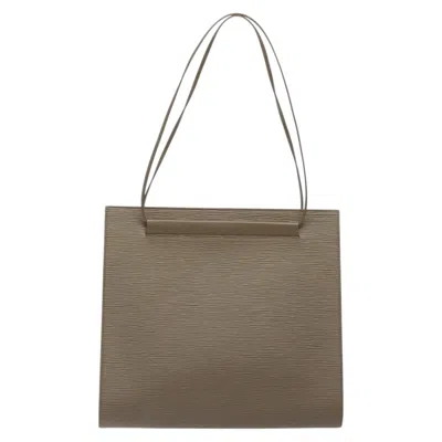 Pre-owned Louis Vuitton Saint Tropez Brown Leather Shoulder Bag ()