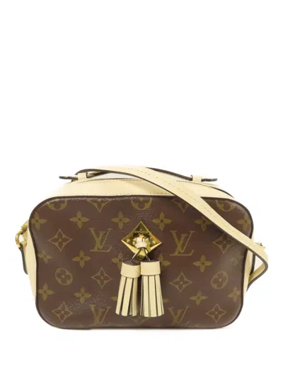 Pre-owned Louis Vuitton Saintonge Monogram Tote Bag In Brown