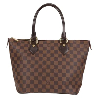 Pre-owned Louis Vuitton Saleya Brown Canvas Tote Bag ()