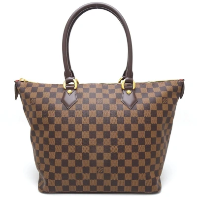 Pre-owned Louis Vuitton Saleya Canvas Shoulder Bag () In Brown