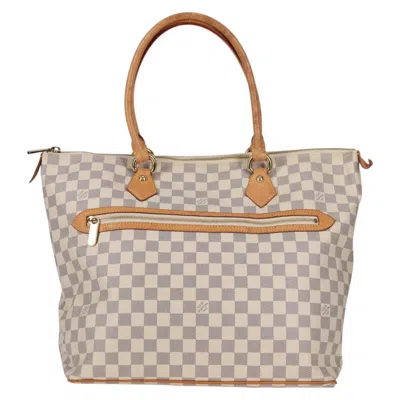 Pre-owned Louis Vuitton Saleya White Canvas Tote Bag ()
