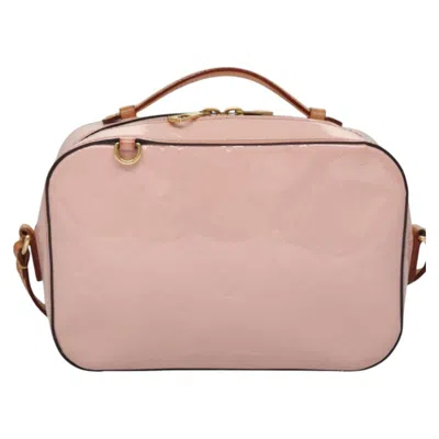 Pre-owned Louis Vuitton Santa Monica Pink Patent Leather Shoulder Bag ()
