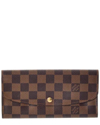 Pre-owned Louis Vuitton Sarah Canvas Wallet