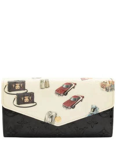 Pre-owned Louis Vuitton Sarah Leather Wallet