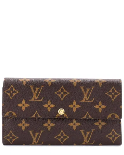 Pre-owned Louis Vuitton Sarah Wallet Monogram Canvas (authentic Pre-loved)