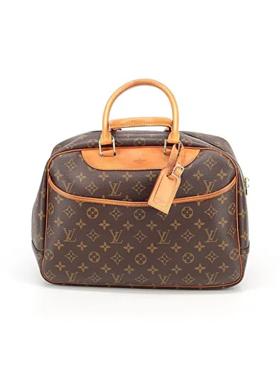 Pre-owned Louis Vuitton Satchel In Brown