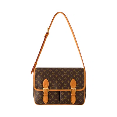 Pre-owned Louis Vuitton Satchel Messenger 'brown Monogram Canvas' | Men's Size Onesize