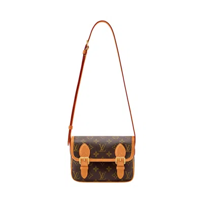Pre-owned Louis Vuitton Satchel Wearable Wallet 'brown Monogram Canvas' | Men's Size Onesize