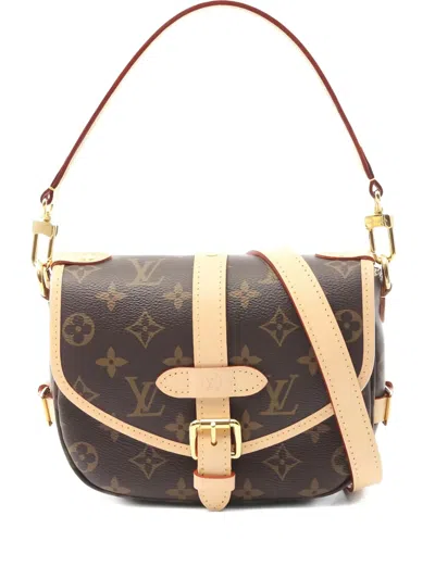 Pre-owned Louis Vuitton Saumur Bb Shoulder Bag In Brown