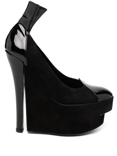 Pre-owned Louis Vuitton Sculptural Shoes In Black