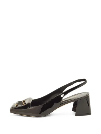Pre-owned Louis Vuitton Shake Patent Leather Pumps In Black