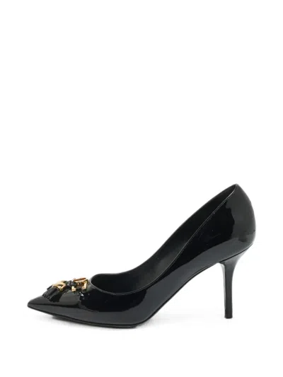 Pre-owned Louis Vuitton Shake Pointed-toe Pumps In Black