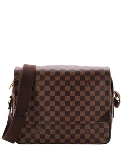 Pre-owned Louis Vuitton Shelton Messenger Bag Damier Mm (authentic Pre-loved)