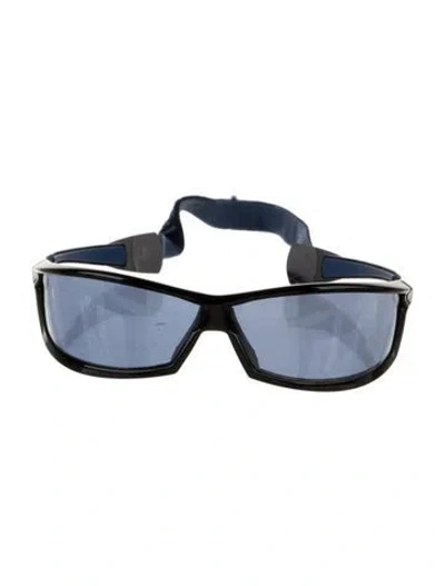 Pre-owned Louis Vuitton Shield Tinted Sunglasses In Black