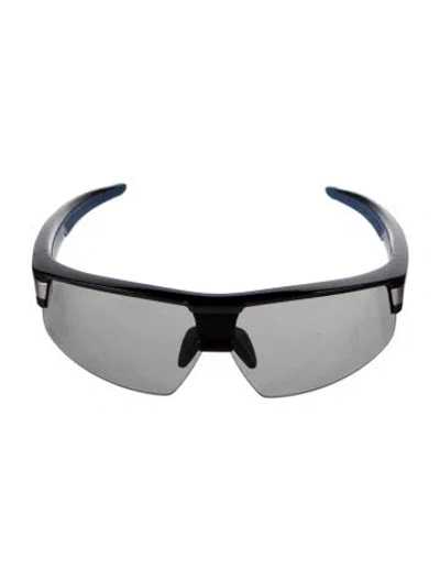 Pre-owned Louis Vuitton Shield Tinted Sunglasses In Black
